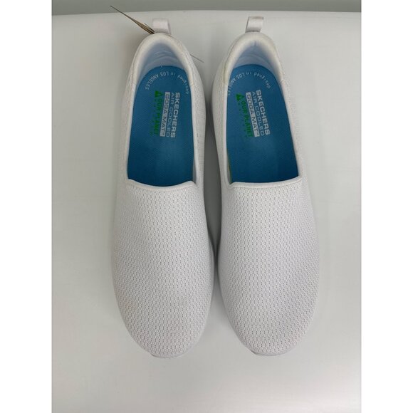 Skechers Go Walk Aurora Slip On Comfort Sneaker White Size 10 NEW - Picture 3 of 8